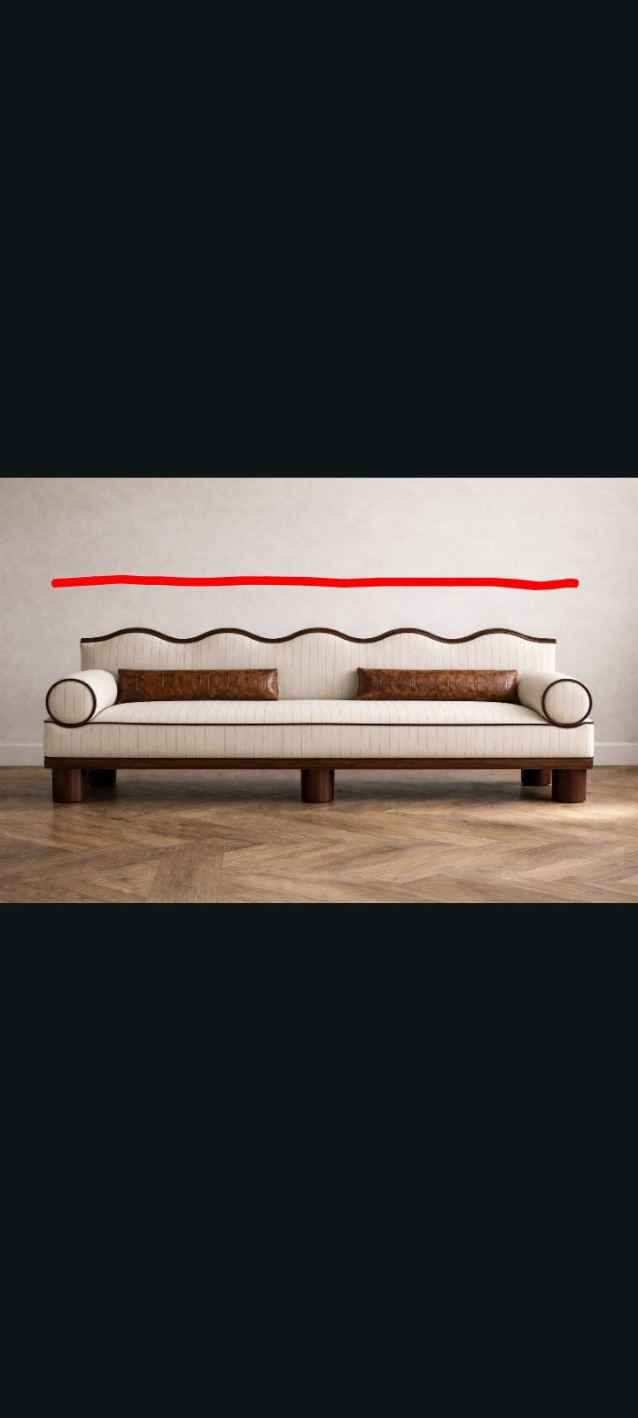 Custom Order Listing – 16 Walnut Wood Cylinder Legs