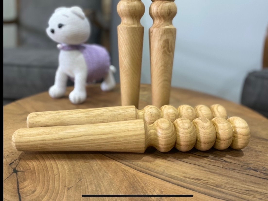 Handcrafted Premium Wood Furniture Legs – Solid Wood, Custom Sizes & Finishes Set of 4