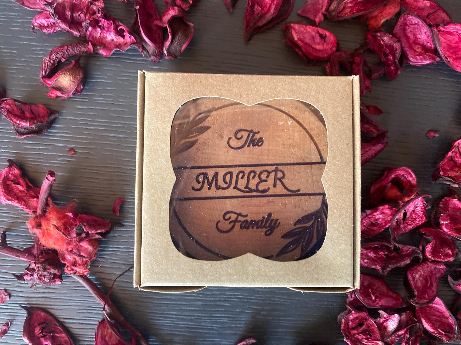 Handcrafted Wood Wedding Favors