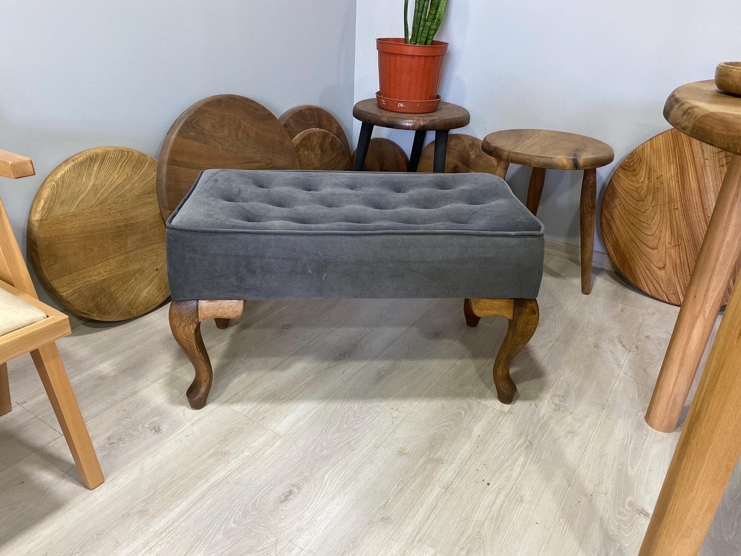 Wooden Benches & Stools