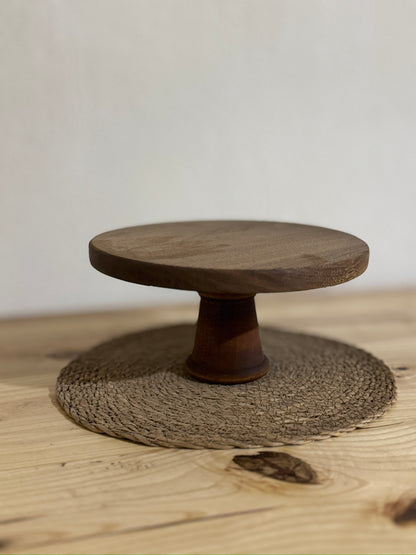 Wood Cake Stand, Wedding Cake Stand, Wooden Pedestal, Christmas & Home Decor