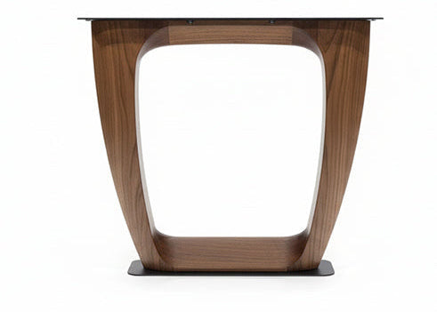 Premium Walnut Wood U Leg