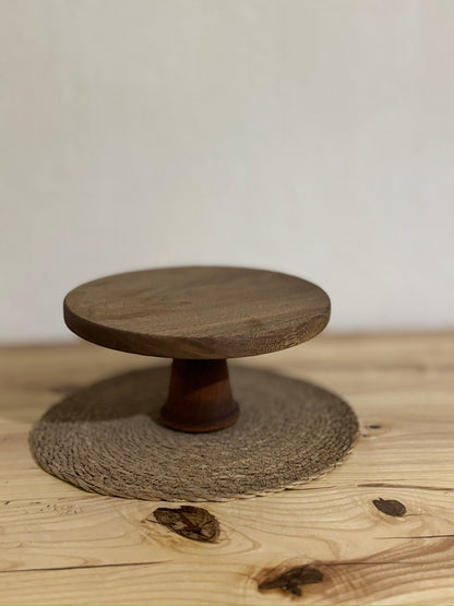 Wood Cake Stand, Wedding Cake Stand, Wooden Pedestal, Christmas & Home Decor