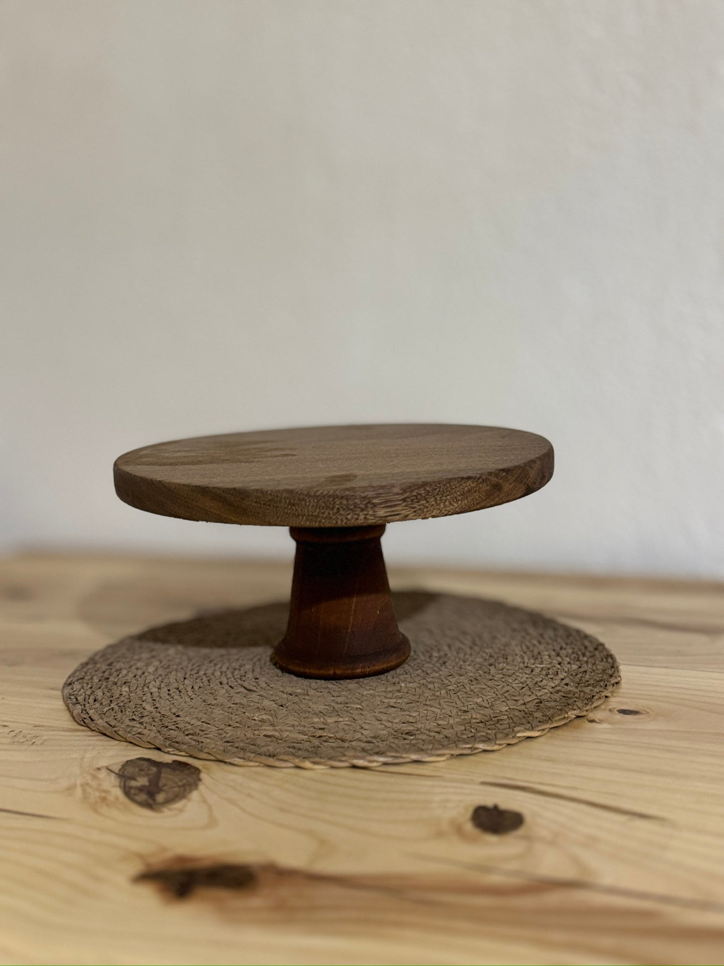 Wood Cake Stand, Wedding Cake Stand, Wooden Pedestal, Christmas & Home Decor
