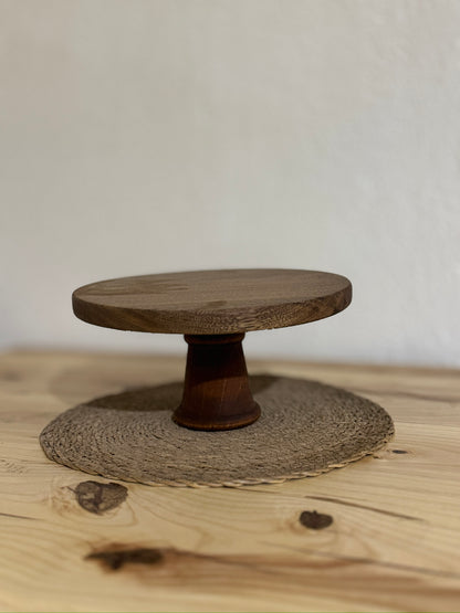 Wood Cake Stand, Wedding Cake Stand, Wooden Pedestal, Christmas & Home Decor