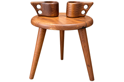 Walnut Tapered Table Legs – Solid Wood Furniture Legs