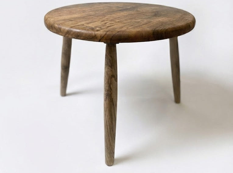 Set of 4 solid walnut wood tapered table legs for coffee tables and furniture