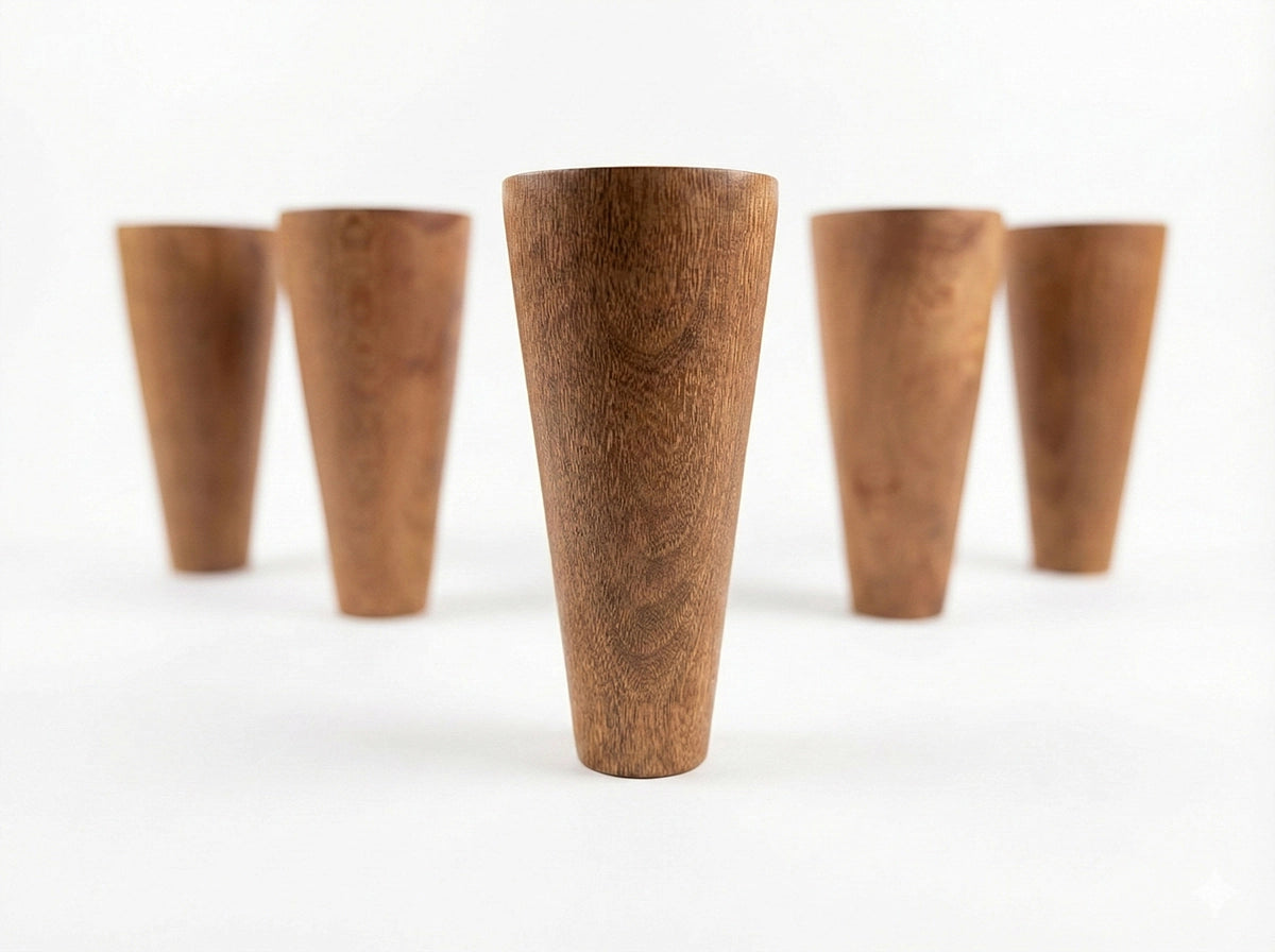 Custom Wooden Furniture Legs for Living Room