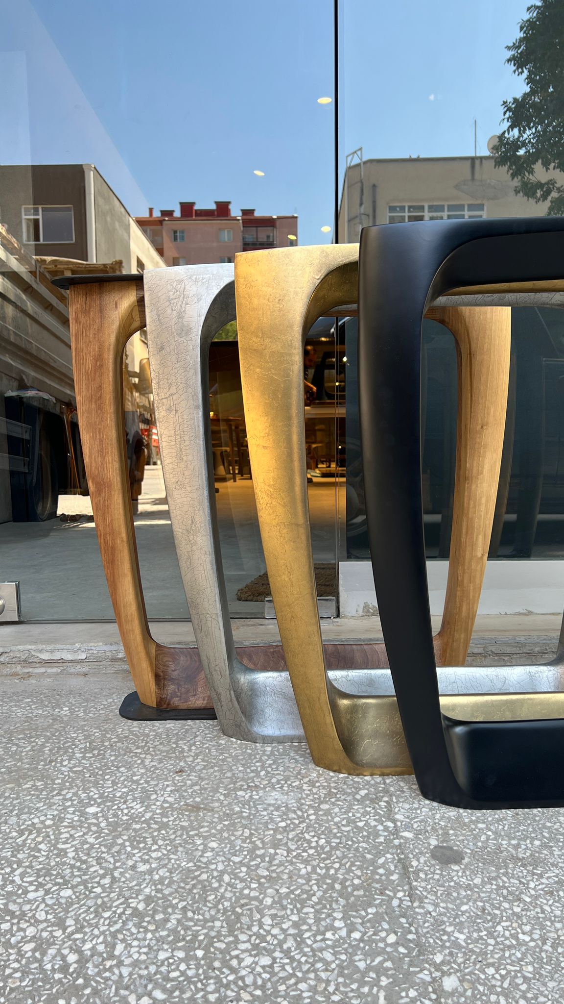 Premium Walnut Wood U Leg