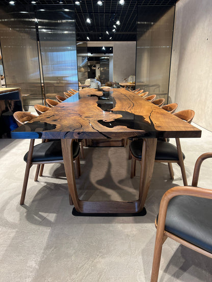 Premium Walnut Wood U Leg