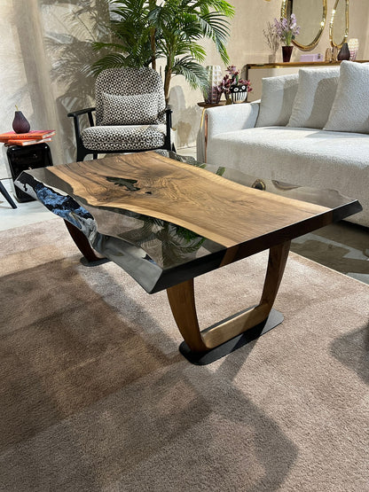 Premium Walnut Wood U Leg