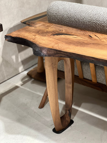 Premium Walnut Wood U Leg