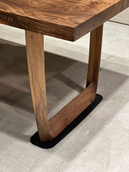 Premium Walnut Wood U Leg
