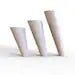 Mid-Century Angled Beech Wood Furniture Legs - Set of 4