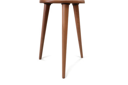 Handcrafted solid walnut tapered table legs with mounting hardware