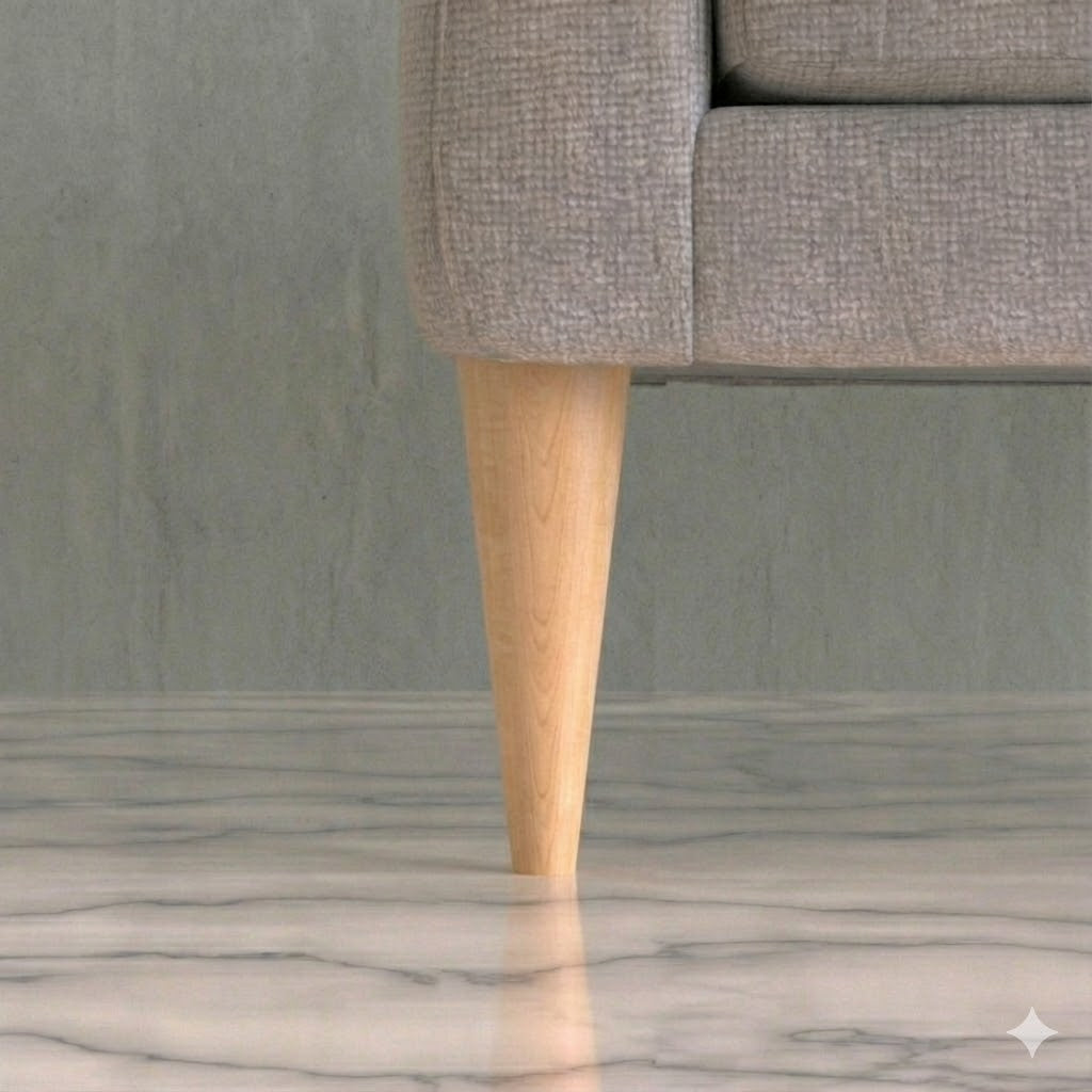 Custom Wooden Furniture Legs for Living Room